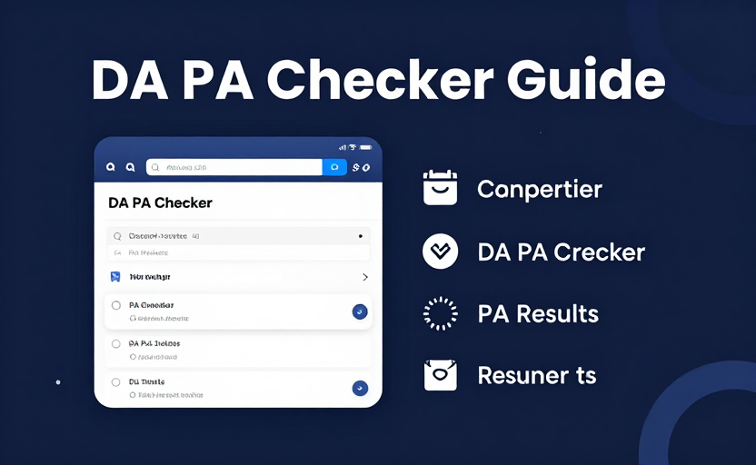 DA PA Checker Guide - How to Use DA PA Checker Tools Effectively