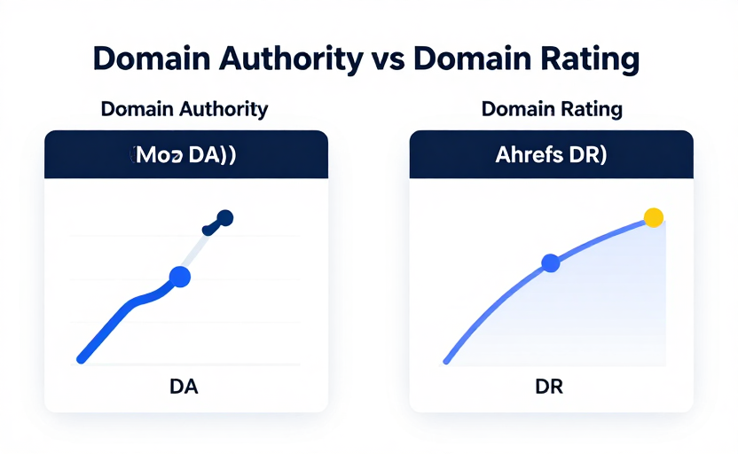 Domain Authority vs Domain Rating - DA vs DR Compared