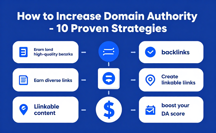 How to Increase Domain Authority - 10 Proven Strategies